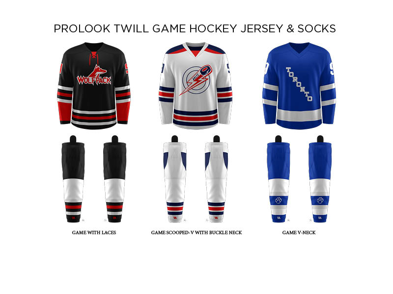 Sublimated vs Sewn Twill Hockey Jerseys