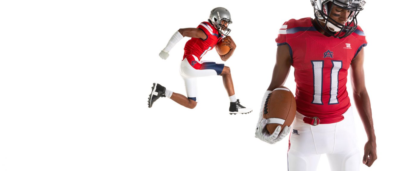 Football Uniforms With Integrated pants/ names on back - Fully Custom