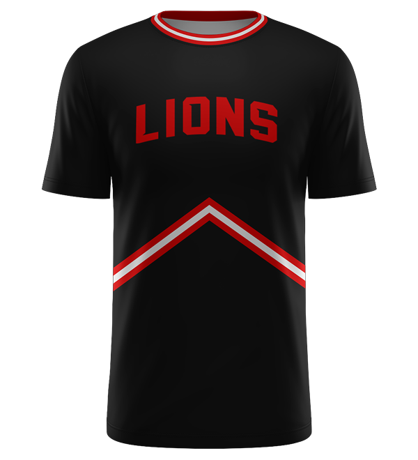 SUBLIMATED CREW NECK TOP